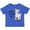 Royal Blue, variant on Inktastic Mama Loves Me Cute Goat Boys or Girls Toddler T-Shirt