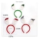 thumbnail image 4 of Diadema Ounissouiy Navidad bosque rojo, 4 of 6