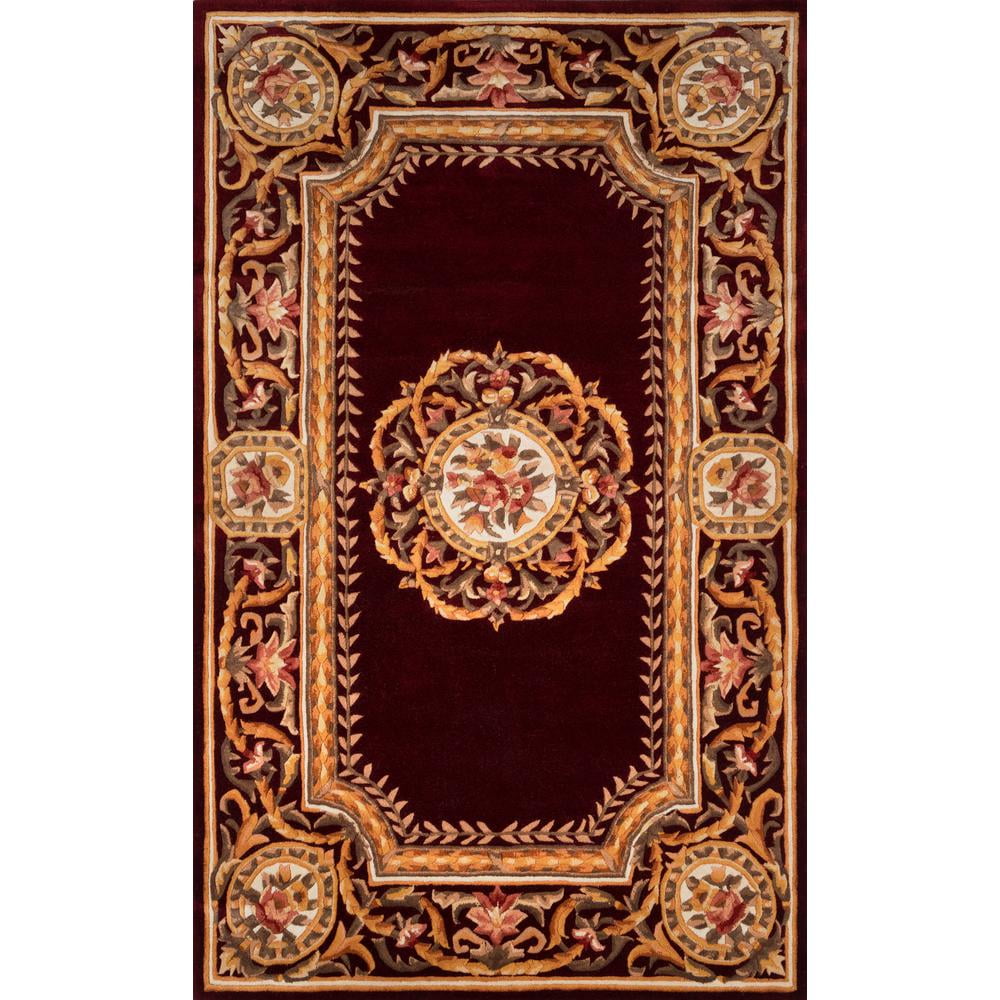 Harmony 2 Area Rug, Burgundy, 8' X 11'