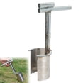 thumbnail image 1 of Bulb Planter Tool - 2026 Upgraded Heavy-Duty Stainless Steel Garden Transplanter for Bulbs, Plants, Fruit Trees, Hole Digging & Seeding, 1 of 8
