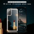 thumbnail image 4 of Samsung Galaxy Note 20 Mirror Case for Women with Diamond,Bling Mirror Phone Case That Can Be Used for Outdoor Makeup for Girl Who Love Beauty, 4 of 6
