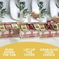 thumbnail image 5 of Grab-n-Go Condiment Packs - 200 Count, Ketchup, Mustard, Relish, and Mayo - Great for Picnics, Boxed Lunch, BBQ, Travel, Picnic and Parties (50 Each), 5 of 8