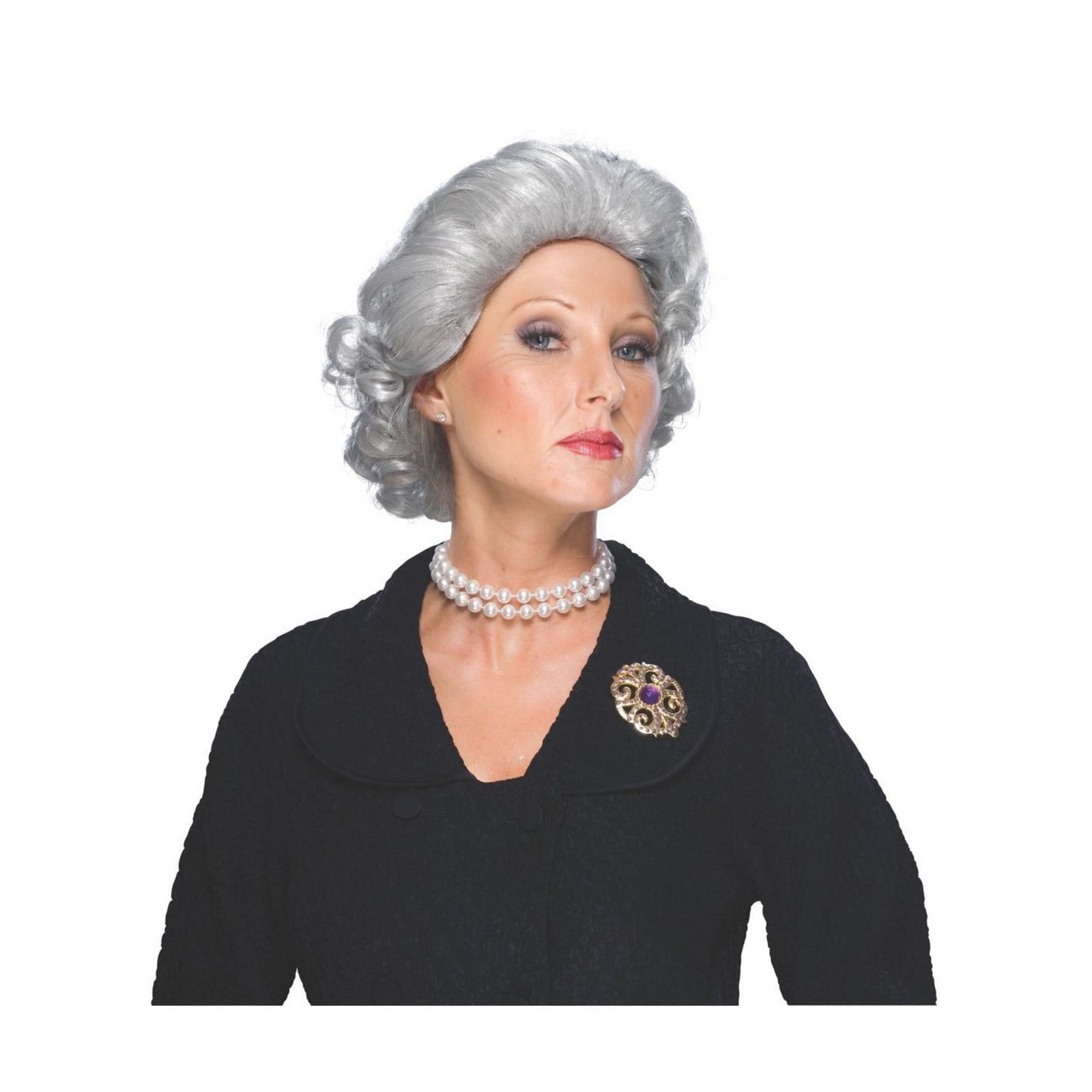 Rubie's Queen Gray Halloween Costume Wig, for Adult - Walmart.com