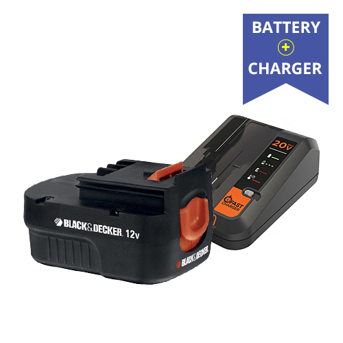 Replacement Black and Decker HPB12 Battery Plus Replacement Black and