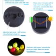 thumbnail image 3 of Outdoor Solar Garden Lights - Anpro LED Flower Solar Powered Lights with 6 Rose Flower, Waterproof Solar Lights for Yard, Decoration, 3 of 8