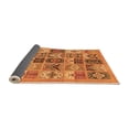 thumbnail image 2 of Ahgly Company Indoor Rectangle Abstract Orange Modern Area Rugs, 3' x 5', 2 of 4
