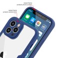 thumbnail image 4 of Nalacover Silicone Rugged Cell Phone Case for Apple iPhone 13 Pro Max, Blue, 4 of 6
