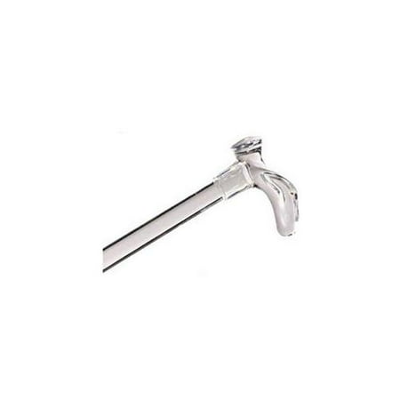Seat Cane 250 Lb Weight (Contour Right Handle Lucite Cane ''Clear, 7/8 dia., 36 - 36-1/2 (Adjustable Height), 250 lb, 1)