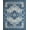Blue Gray Beige, Pattern 3, variant on ODIKA 8'x10' Washable Area Rug Farmhouse Abstract Watercolor Blocks Contemporary Navy Painterly for Living Room, Under Sectional, Family , Durable, Non-Slip