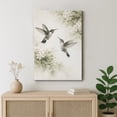 thumbnail image 3 of Canvas Print Hummingbird Wall Art Boho Decorative for Living Room Bedroom - 24"x36", 3 of 8
