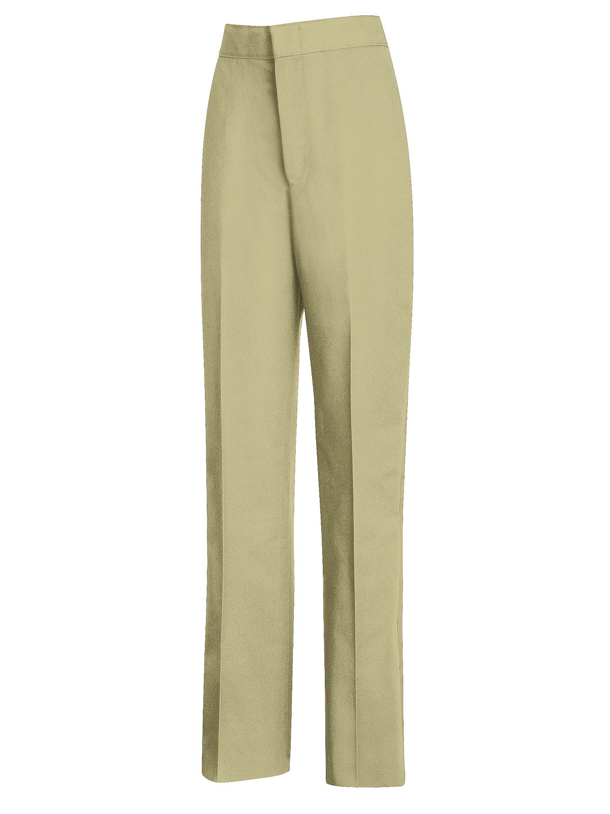 Red Kap Women's HalfElastic Work Pants PT59 Tan Unhemmed 8
