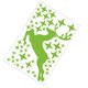 thumbnail image 3 of Xmas Sticker Luminous Wall Sticker for Kids Room 1 Sheet, 3 of 3