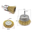 thumbnail image 4 of 3 Pcs Brosse à Fil Brosse à Roue pour Outil Rotatif Polissage Cirage Broyage Rouille et Peinture, 4 of 7