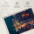 thumbnail image 6 of Elephant Stock Container Cargo Ship Port Wall Art - Horizontal Canvas Wall Art - Living Room Wall Decor - Transportation Canvas - Gray And Teal Decor - 12" x 8", 6 of 8