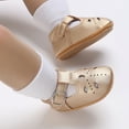 thumbnail image 6 of LUOGENLI Baby Shoes 9-12 Months Boy White Summer Children Toddler Shoes Girls Sports Flat Bottom Non Lightweight Hollow out Breathable Comfortable Solid Color Simple Summer Style 1, 6 of 9