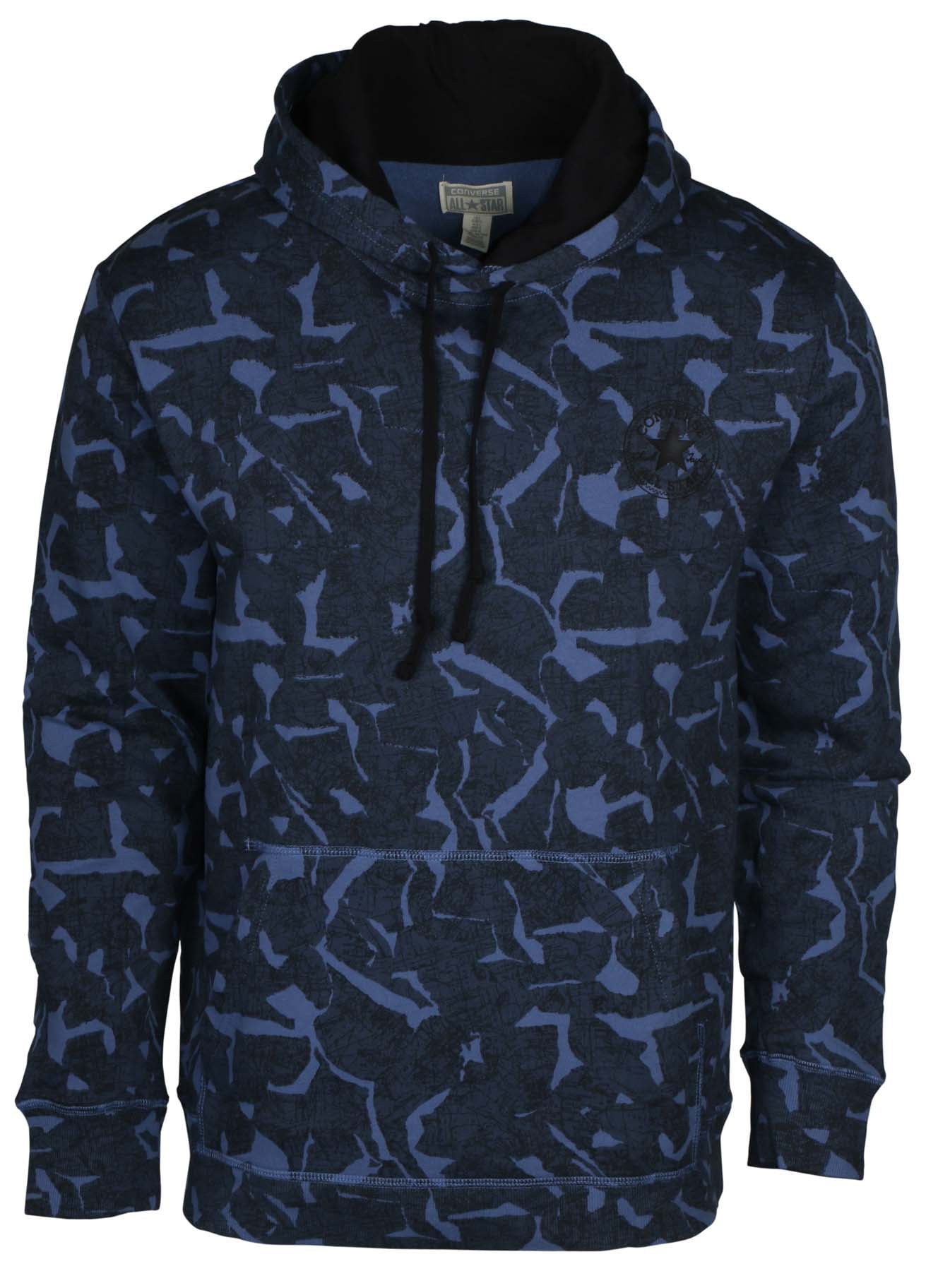 blue converse hoodie