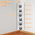 thumbnail image 2 of YOYTOO Corner Shelf Wall Mount, 7 Tier Floating Corner Storage Bookshelves for Living Room Bedroom, White, 2 of 8