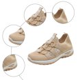 thumbnail image 4 of Rokment Orthopedic Athletic Walking Running Shoes for Women with Arch Support Breathable Comfortable Mesh Patchwork Slip on Tennis Nursing Sneakers, 4 of 7