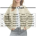 thumbnail image 2 of OGLCCG Womens Sherpa Fleece Jackets Cropped Button Down Crew Neck Fall Winter Coats Loose Fit Casual Trendy Short Outerwear,XXL,Blue, 2 of 7