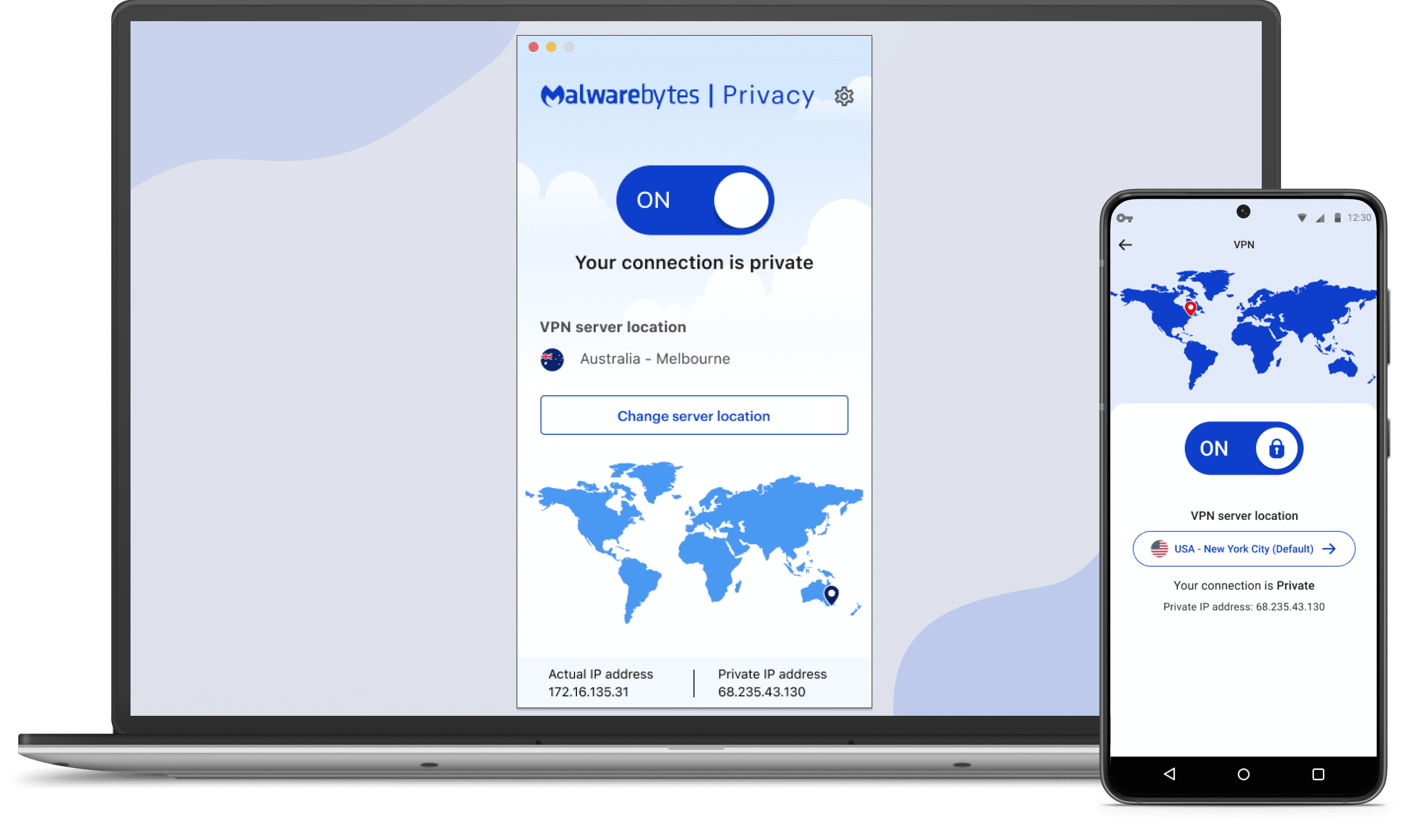 Malwarebytes Premium + Privacy VPN Bundle 4-Device 1-Year Subscription [Digital Download]