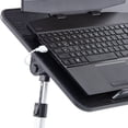 thumbnail image 2 of Husband Pillow - Lap Desk Black Large Wood Top - Fits Up to 17" Laptop - with Dual Cushion, Wrist Rest & Built-in Mouse Pad, Portable Laptop Stand for Bed, Multifunctional Slot for Tablet, Pen & Phone, 2 of 5
