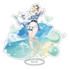 FeiraDeVaidade 16Cm Stand Figure, Anime Genshin Impact Acrylic Character Standing Figure Double-Sided Transparent Stand Model