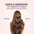 thumbnail image 4 of Automatic Rotating Curling Iron, 1.1-Inch Auto Hair Curler with 4 Temperature Settings & LCD Display, Anti-Scald & Dual Voltage, 4 of 9