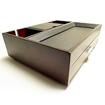 Proman DV16651 14 1/4 x 11 x 4 1/2 Black Monarch Dresser Valet