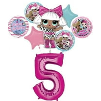 LOL Surprise 5th Birthday Party Supplies Balloon Bouquet Decorations
