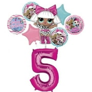LOL Surprise 5th Birthday Party Supplies Balloon Bouquet Decorations