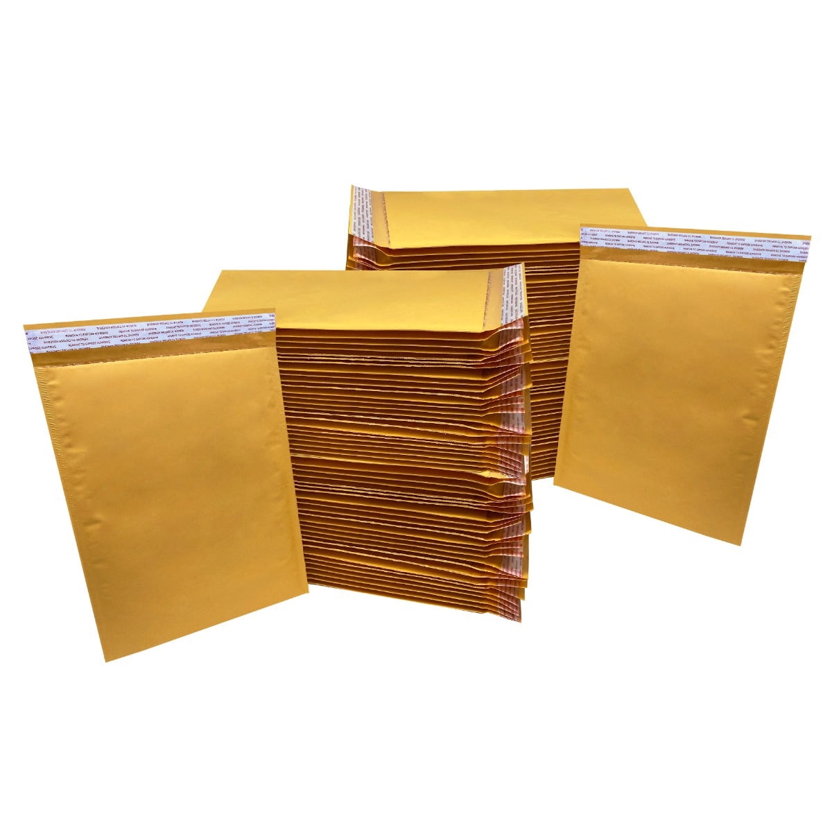 StarBoxes 100 Kraft Bubble Mailers 9.5x14.5" - #4 Self-Seal Padded Envelopes