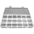 Storage Tool Box Portable Multipurpose Organizer With Main Top Compartment and 4 Removable