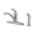 thumbnail image 2 of OakBrook Pacifica One Handle Chrome Kitchen Faucet Side Sprayer Included, 2 of 3