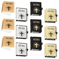 thumbnail image 5 of 12pcs Mini Libro Modelos Miniature Bible Books Mini House Photography Props, 5 of 5
