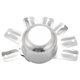 thumbnail image 4 of Juego de 7 tazas medidoras con cuchara para café de 1/8 de taza, taza medidora de metal de acero inoxidable, juego apilable de 7 piezas con pico, 4 of 8