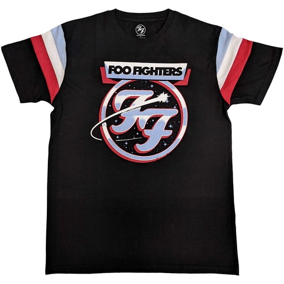Foo Fighters Unisex Ringer T-Shirt: Comet Tricolour
