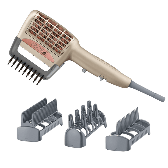 InfPRO Frizz-Free Styler Dryer w/4 Attachments