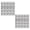 N, variant on OIUR 50 Pcs Square Foil Balloons Wall Backdrop Double Sided Metallic Balloons Arch Kit for Bachelorette Wedding Anniversary Birthday Baby Shower Decor