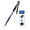 Blue, variant on Trekking Pole 1PCS Aluminum Alloy Telescopic Hiking Walking Stick Ultralight Outdoor Camping Travel Adjustable Alpenstock