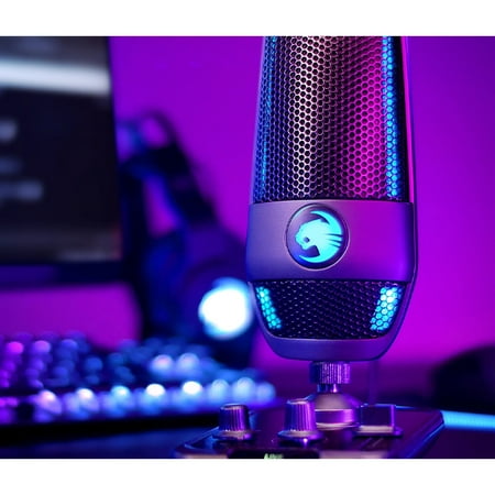 ROCCAT Torch Wired Condenser Microphone, Black