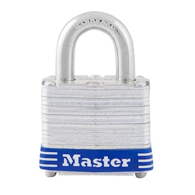 Candado Laminado Ancho Acero MASTER LOCK 5ESPD gris