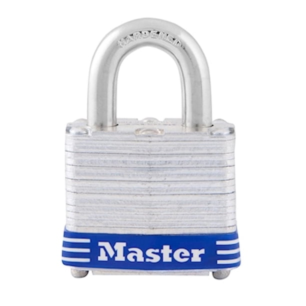 Candado Laminado Ancho Acero MASTER LOCK 5ESPD gris