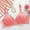 Watermelon Red, variant on Full Coverage Bra for Women Plus Size Support Bra Lightly Lined Underwire Bras Adjustable Straps Everyday Bralette