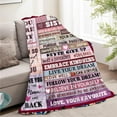 thumbnail image 5 of Sister Gifts, Sister Blanket from Sister, Birthday Gifts for Sister, Sister Gifts from Sister Brother, Sister Throw Blankets for Thanksgiving Christmas Mothers Day 50"x60", 5 of 6