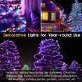 thumbnail image 3 of Cadena de luces Techip de 108 pies y 300 LED para Halloween y Navidad, 3 of 6