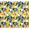thumbnail image 2 of 1/2 Yard - Simpsons Family Homer Marge Bart & Lisa Cotton Fabric (Great for Quilting, Sewing, Craft Projects, Throw Pillows & More) 1/2 Yard X 44" Wide, 2 of 2