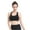 Black, variant on Womens Sports Bra Woman Bras With String Quick Dry Shockproof Running Fitness Large Size Underwear