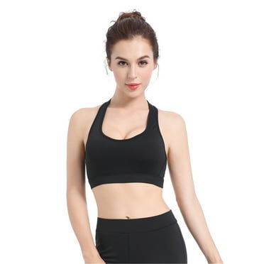 YANHAIGONG Woman Bras With String Quick Dry Shockproof Running Fitness Large Size Underwear Supportive Sports Bras For Women