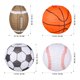 thumbnail image 5 of 4 farolillos de papel con temática deportiva: béisbol, baloncesto, fútbol y rugby. Decoración para fiestas., 5 of 7
