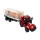 thumbnail image 1 of Carro de Fricción de Juguete The Baby Shop con animales de granja Rojo -, 1 of 5